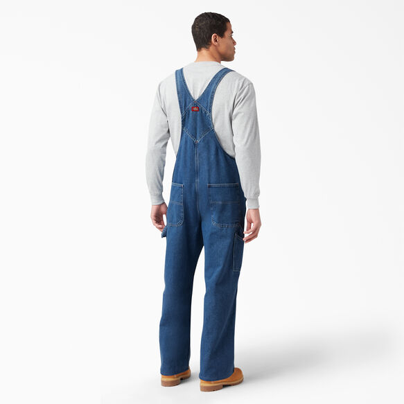 Dickies - Stonewashed Indigo Bib Overalls - 8396SNB