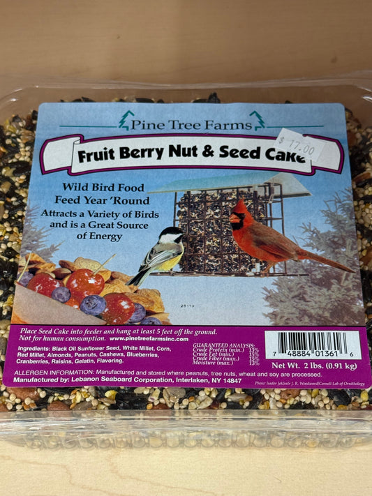 Pine Tree Farms - Fruit Berry Nut & Seed Cake