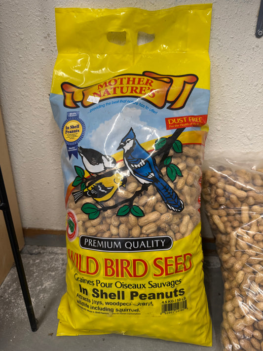 Mother Nature's - Wild Bird Seed - In Shell Peanuts