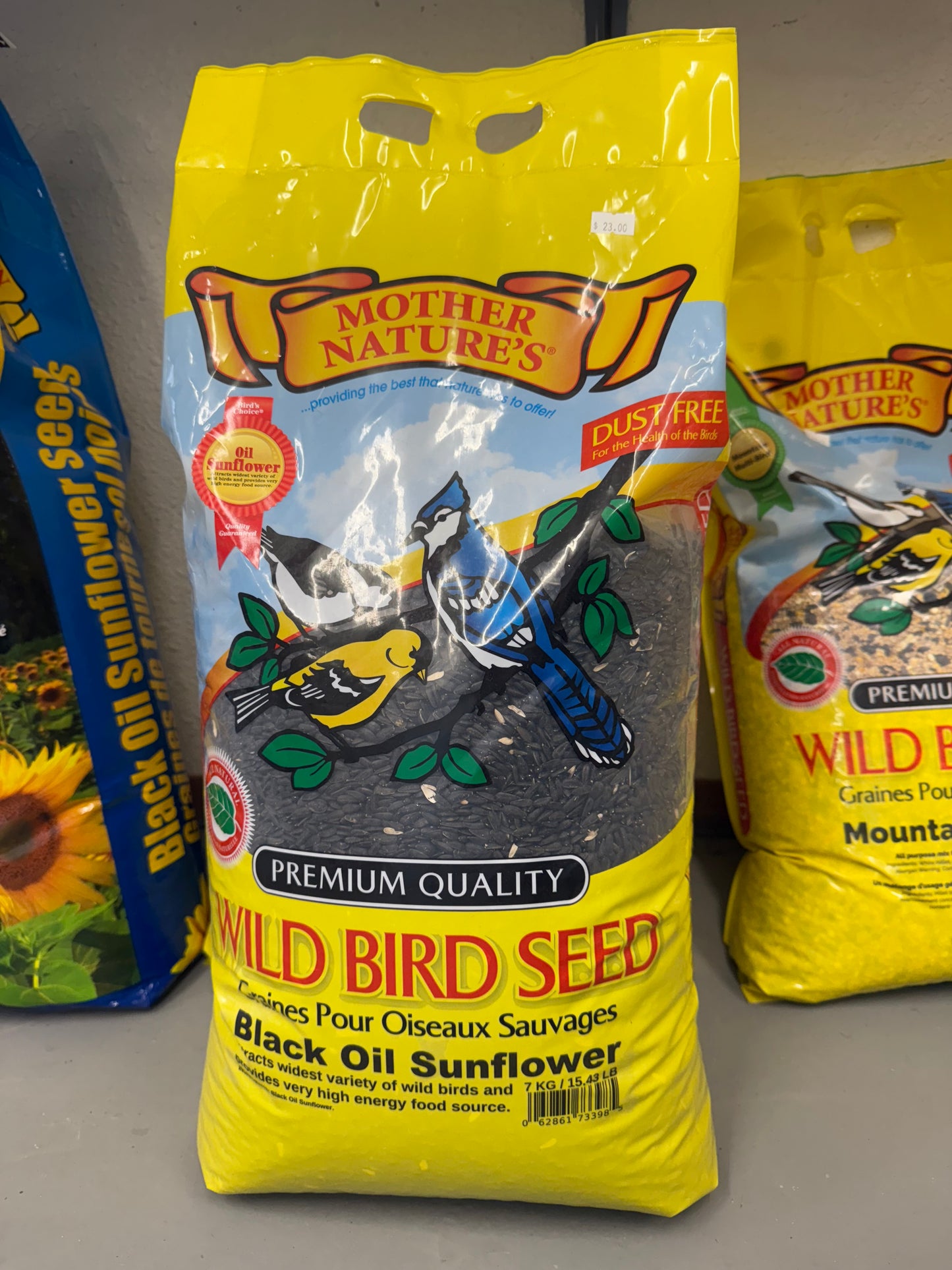 Mother Nature's - Wild Bird Seed - Black Oil Sunflower