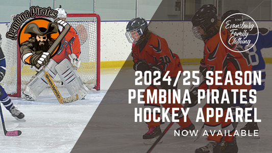 2024/25 Pembina Pirates Hockey Apparel Orders