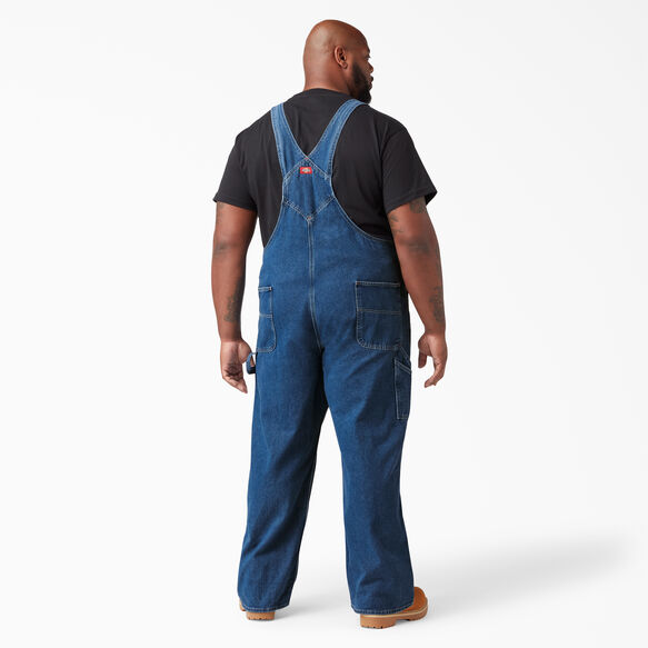 Dickies - Stonewashed Indigo Bib Overalls - 8396SNB