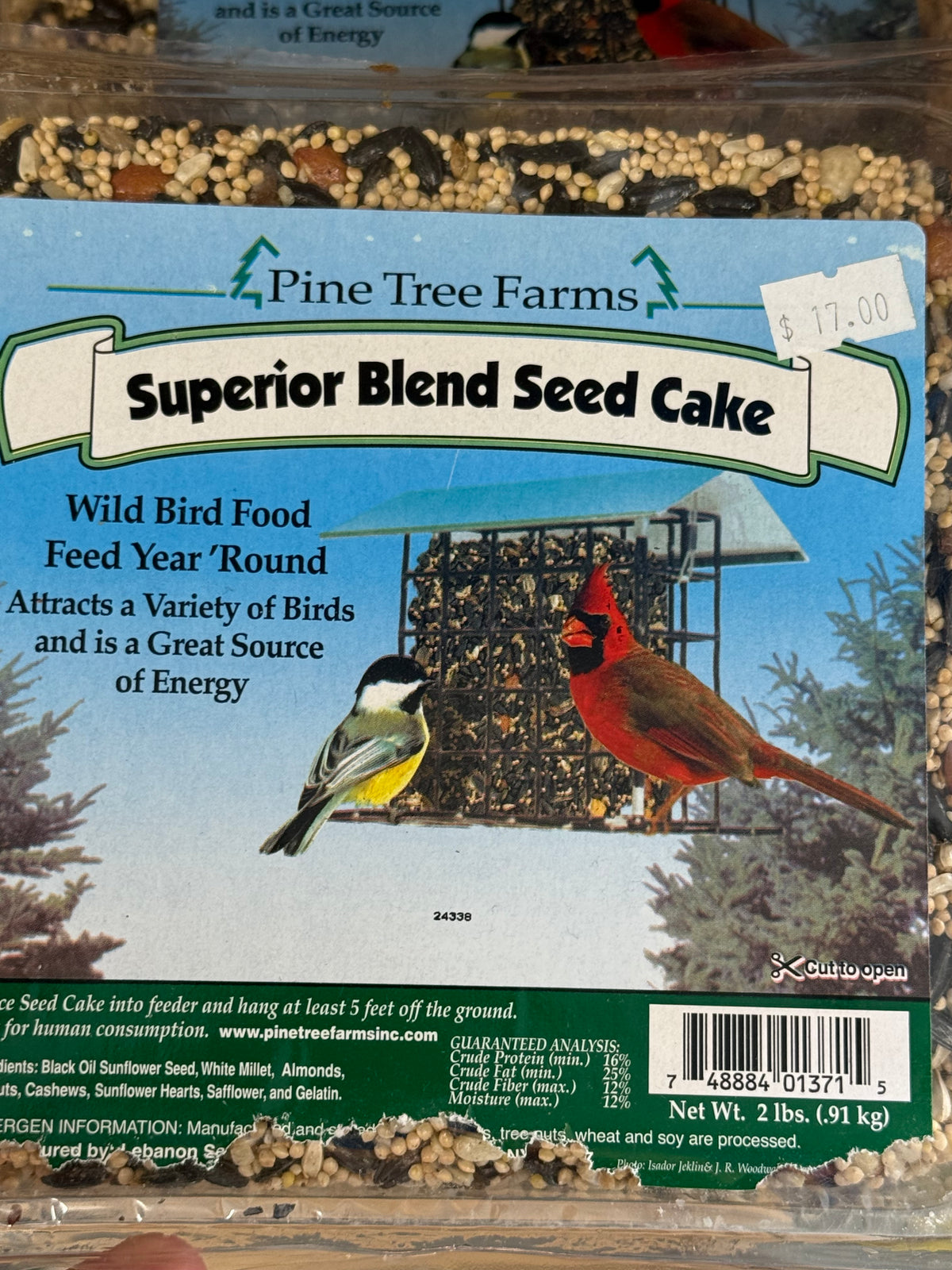 Pine Tree Farms - Superior Blend Seed Cake